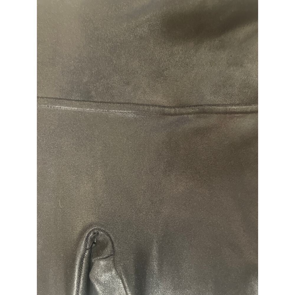 SPANXShape Black Faux Leather Leggings Women’s XS - Picture 2 of 6